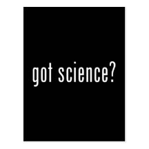 got science? postcards