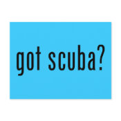 got scuba? Card