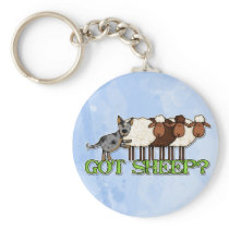 got sheep keychain