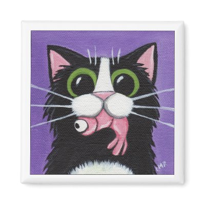 Got Shrimp!! Magnet by LisaMarieArt