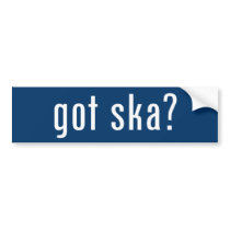 got ska? bumper stickers by gottees got ska? bumper stickers