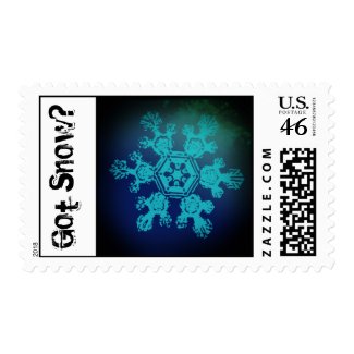 Got Snow? 10 Stamp stamp