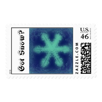 Got Snow? 4 Stamp stamp