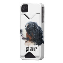 Got snow? Bernese iPhone Case Id Iphone 4 Case