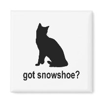 Got Snowshoe? magnets by catwiregifts Got Snowshoe? magnets