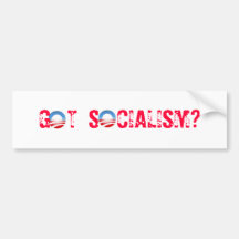 Got Socialism? Bumper Stickers