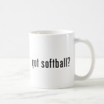 got softball? mug