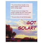 GOT SOLAR? flyer
