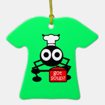 Got soup christmas ornaments