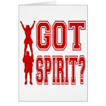 GOT SPIRIT GREETING CARD