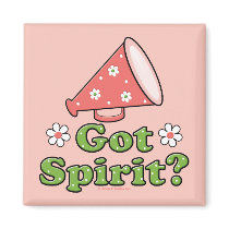 Got Spirit? Cheerleader Magnet magnets