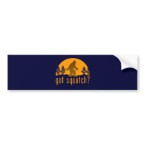 Got Squatch? Bumper Stickers