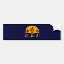 Got Squatch? Bumper Stickers