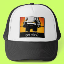 Got Stick? Hockey hats by sports_tshirts Got Stick? Hockey hats