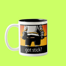 Got Stick? Hockey mug by sports_tshirts Got Stick? Hockey mug