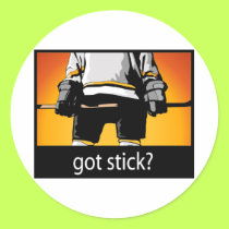 Got Stick? Hockey stickers by sports_tshirts Got Stick? Hockey stickers