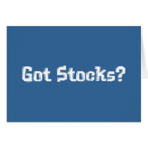 Got Stocks Gifts cards by Funny_Gifts Got Stocks Gifts cards