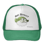 Got Stress? Puffer Fish Trucker Hats