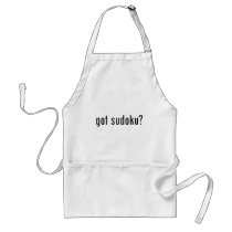 got sudoku? aprons