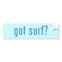 got surf? bumper stickers by gottees got surf? bumper stickers
