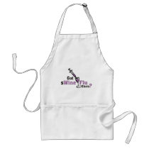 Got sWine flu shots aprons