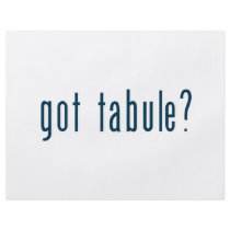 got tabule flyers