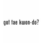 got tae kwon do? shirts
