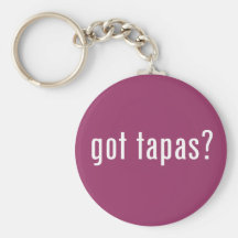 got tapas? keychain