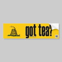got tea? bumper stickers