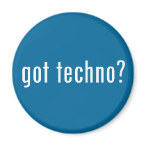 got techno? magnets by gottees got techno? magnets
