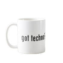 got techno? coffee mugs