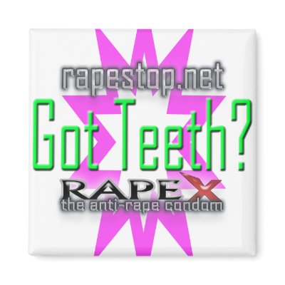 Got Teeth? Abstract Square Magnet by rapexsa