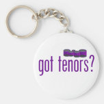Got Tenors (purple) Keychain