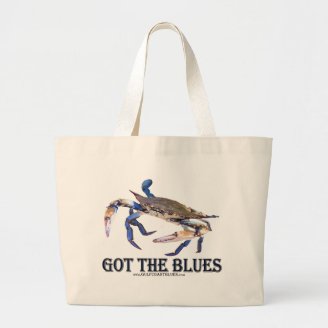 Got The Blues Canvas Bag