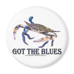 Got The Blues Refrigerator Magnets