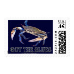 Got The Blues Postage Stamps
