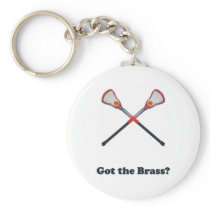 Got The Brass Lacrosse Keychains