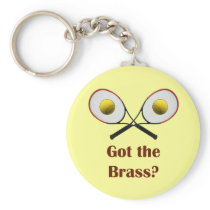 Got the Brass Tennis Keychains