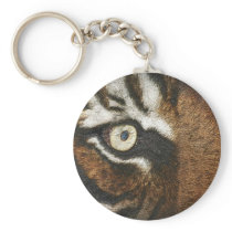 Got the eye of the tiger (Metallic Imprint) Keychains
