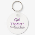 Got Theater? keychains