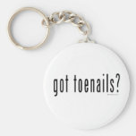 Got toenails? keychains