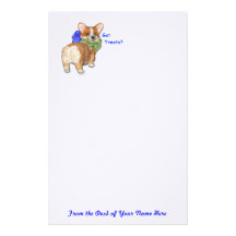 "Got Treats?" Corgi Stationery