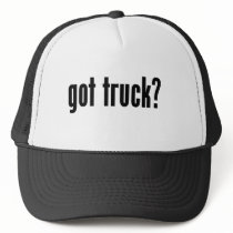 got truck? mesh hat