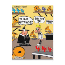 Got Tuba 4s? Funny Tuba Gifts Cards Tees Mugs Etc postcards
