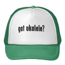 got ukulele? trucker hat
