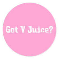 Got V Juice? Gifts stickers