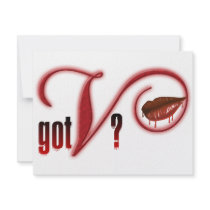 Got V - Vampire Blood invitations