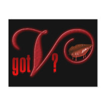 Got V - Vampire Blood postcards