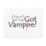 Got Vampire Postcard
