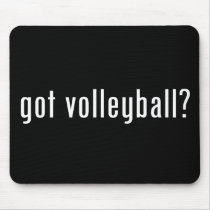 got volleyball? mousepads by gottees got volleyball? mousepads